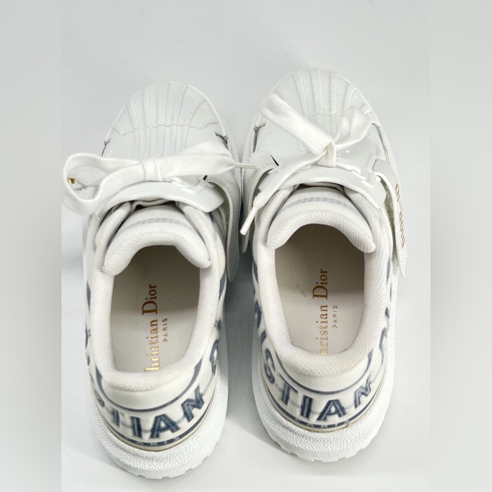 Christian Dior ID Sneaker White And Blue Technical Fabric Size EU34 - Picture 11 of 12